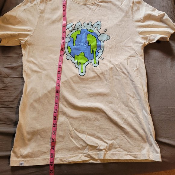 Medium TAVA Clothing Melting Earth Taupe Shirt - Picture 10 of 10